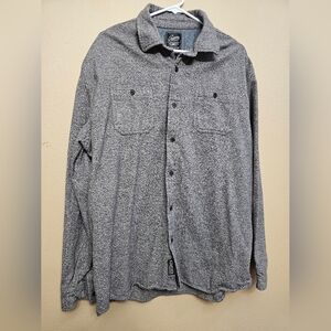 Grayers Lightweight Gray Shirt Jacket with Casual Fit